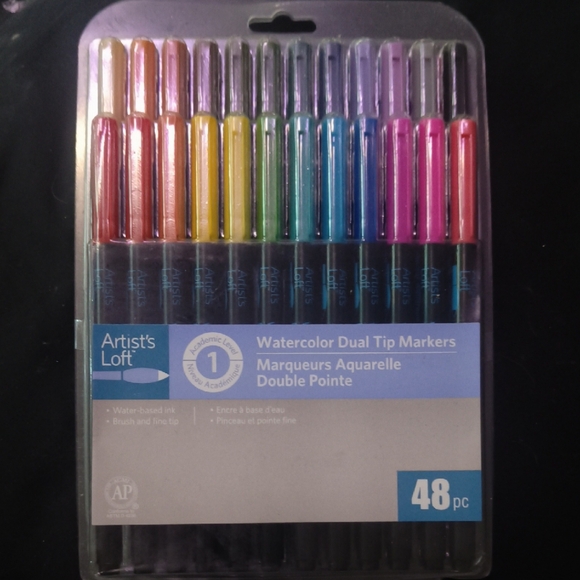 Dual Tip Markers - 48 Colors - Picture 1 of 5